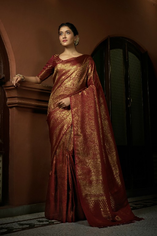 SL KANJIVARAM VOL 1 WHOLESALE PURE KANJIVARAM WEAVING SILK PARTY WEAR INDIAN SAREES FOR WOMEN ONLINE