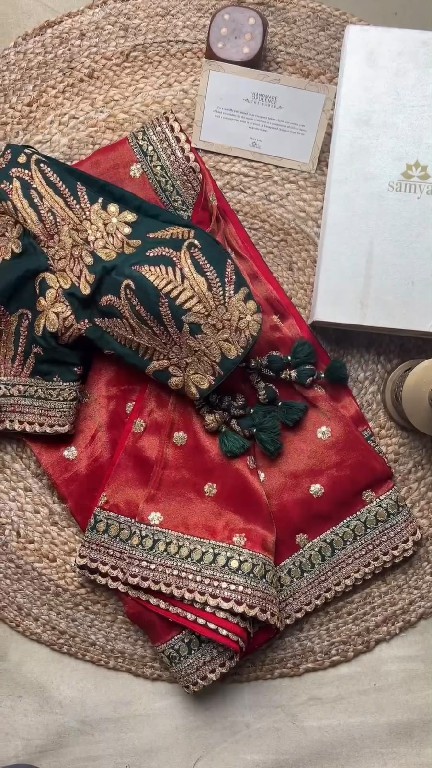 TEXTILEDEAL D.NO KD-470 WHOLESALE JIMMY CHOO BEAUTIFUL DESIGNER SAREES FOR WOMEN SUPPLIER