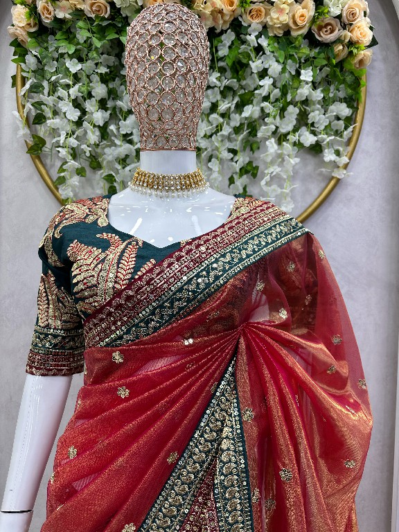 TEXTILEDEAL D.NO KD-470 WHOLESALE JIMMY CHOO BEAUTIFUL DESIGNER SAREES FOR WOMEN SUPPLIER