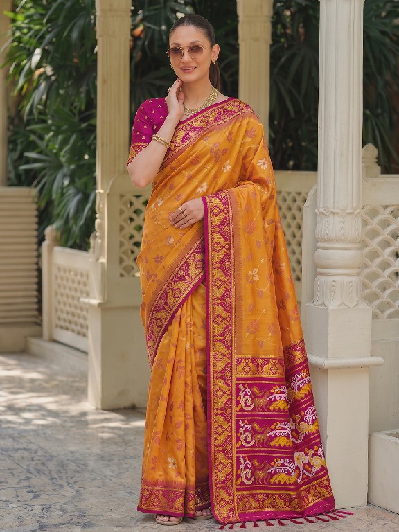 SHREE SHYAM FASHION ZAMKUDI VOL 1 WHOLESALE SILK ELEGANCE INDIAN SAREES FOR WOMEN EXPORTER