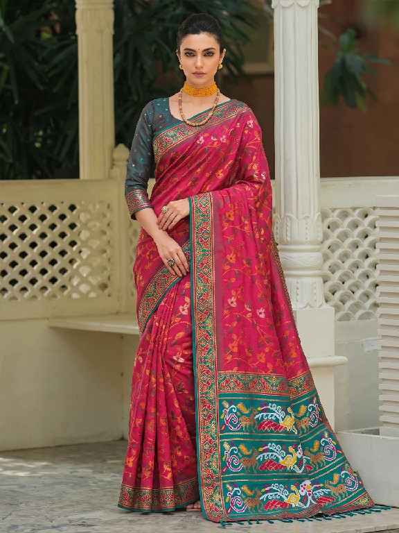 SHREE SHYAM FASHION ZAMKUDI VOL 1 WHOLESALE SILK ELEGANCE INDIAN SAREES FOR WOMEN EXPORTER