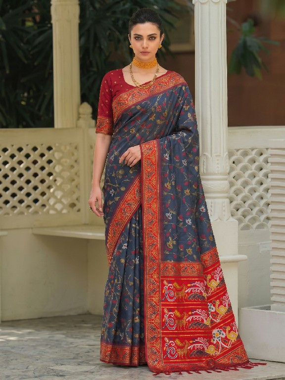 SHREE SHYAM FASHION ZAMKUDI VOL 1 WHOLESALE SILK ELEGANCE INDIAN SAREES FOR WOMEN EXPORTER