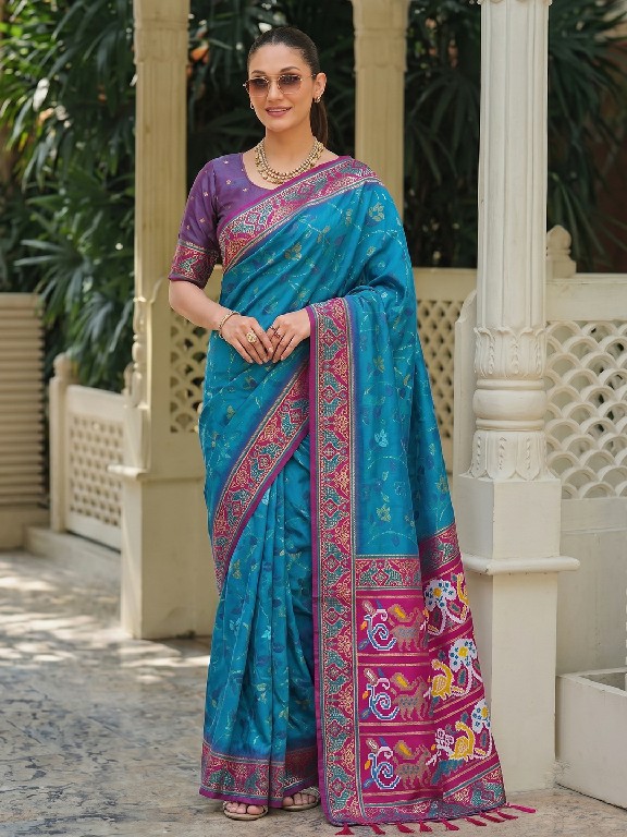 SHREE SHYAM FASHION ZAMKUDI VOL 1 WHOLESALE SILK ELEGANCE INDIAN SAREES FOR WOMEN EXPORTER
