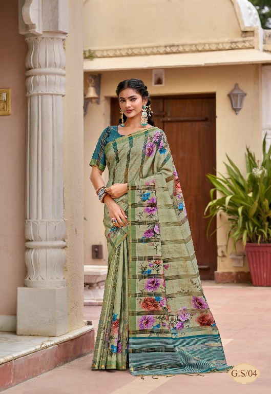 SHREYANS GASE SILK WHOLESALE SOFT TUSSER BASE AMAZING INDIAN SAREES FOR WOMEN ONLINE
