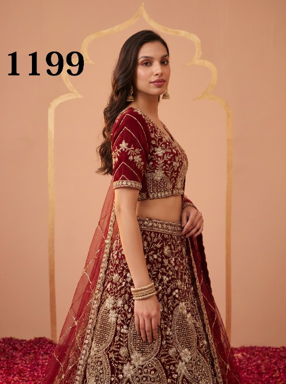 MITA D.NO 1199-1247-1258-1283-1284-1287 WHOLESALE DESIGNER ETHNIC WEAR LEHENGA CHOLI FOR DOR EXPORT
