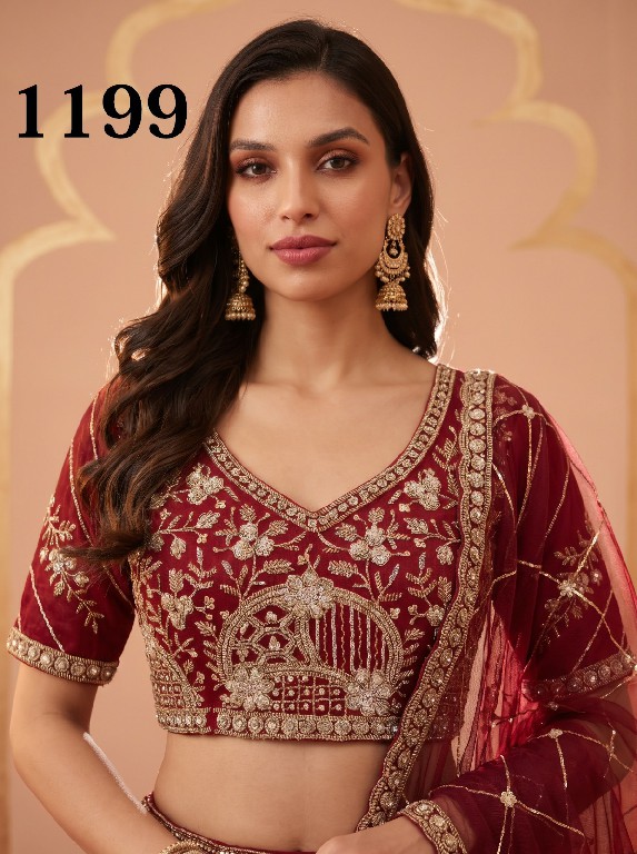 MITA D.NO 1199-1247-1258-1283-1284-1287 WHOLESALE DESIGNER ETHNIC WEAR LEHENGA CHOLI FOR DOR EXPORT