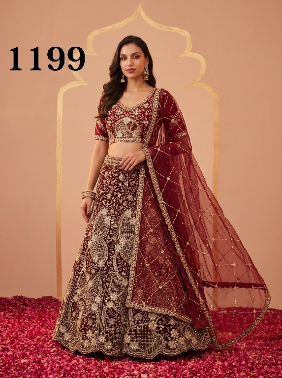 MITA D.NO 1199-1247-1258-1283-1284-1287 WHOLESALE DESIGNER ETHNIC WEAR LEHENGA CHOLI FOR DOR EXPORT