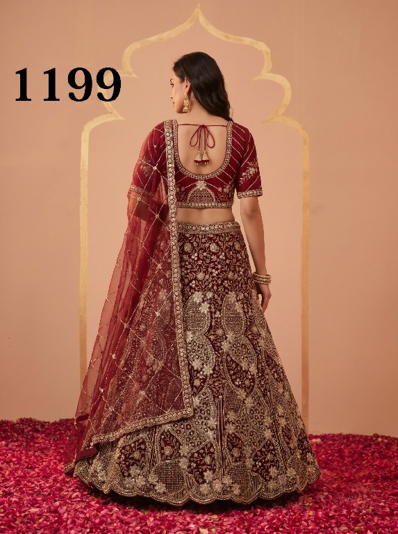 MITA D.NO 1199-1247-1258-1283-1284-1287 WHOLESALE DESIGNER ETHNIC WEAR LEHENGA CHOLI FOR DOR EXPORT