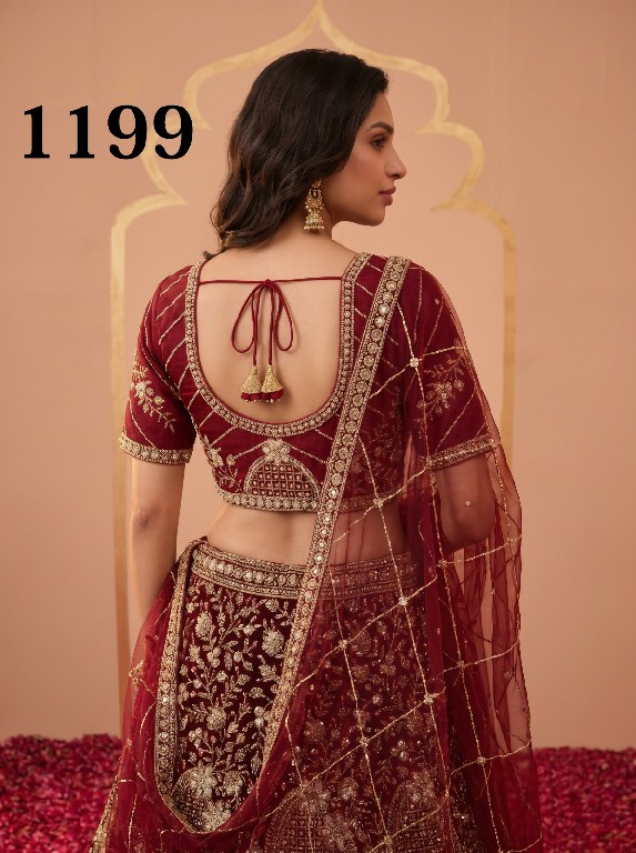 MITA D.NO 1199-1247-1258-1283-1284-1287 WHOLESALE DESIGNER ETHNIC WEAR LEHENGA CHOLI FOR DOR EXPORT