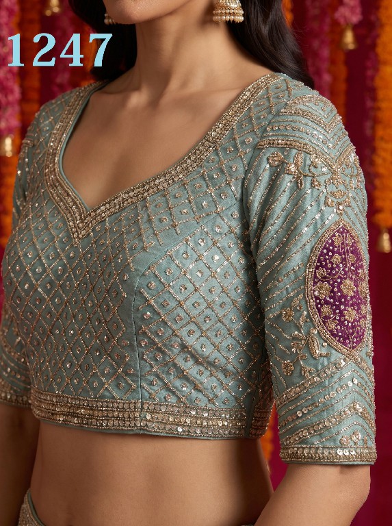 MITA D.NO 1199-1247-1258-1283-1284-1287 WHOLESALE DESIGNER ETHNIC WEAR LEHENGA CHOLI FOR DOR EXPORT