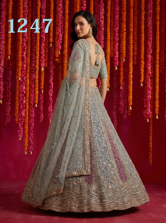 MITA D.NO 1199-1247-1258-1283-1284-1287 WHOLESALE DESIGNER ETHNIC WEAR LEHENGA CHOLI FOR DOR EXPORT