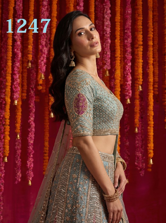 MITA D.NO 1199-1247-1258-1283-1284-1287 WHOLESALE DESIGNER ETHNIC WEAR LEHENGA CHOLI FOR DOR EXPORT