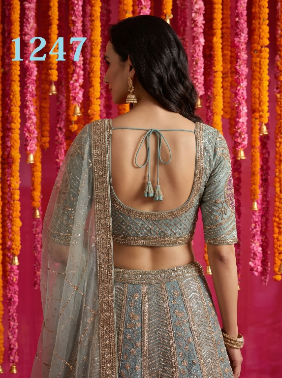 MITA D.NO 1199-1247-1258-1283-1284-1287 WHOLESALE DESIGNER ETHNIC WEAR LEHENGA CHOLI FOR DOR EXPORT