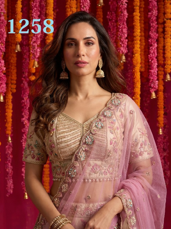 MITA D.NO 1199-1247-1258-1283-1284-1287 WHOLESALE DESIGNER ETHNIC WEAR LEHENGA CHOLI FOR DOR EXPORT