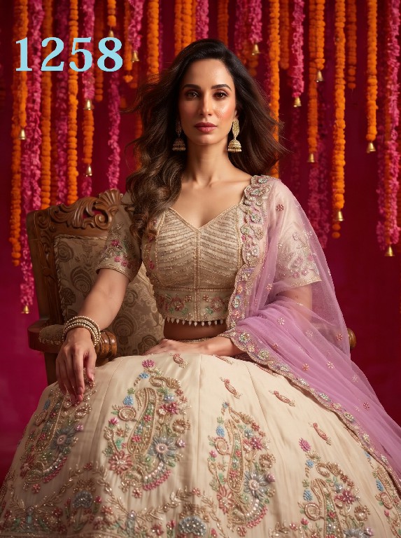 MITA D.NO 1199-1247-1258-1283-1284-1287 WHOLESALE DESIGNER ETHNIC WEAR LEHENGA CHOLI FOR DOR EXPORT