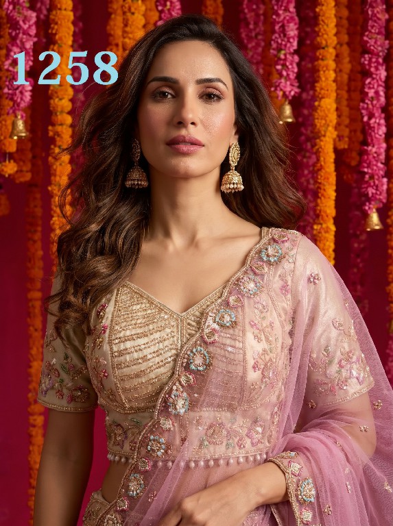 MITA D.NO 1199-1247-1258-1283-1284-1287 WHOLESALE DESIGNER ETHNIC WEAR LEHENGA CHOLI FOR DOR EXPORT