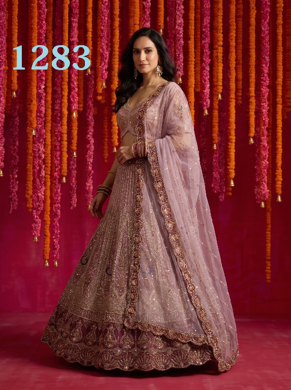 MITA D.NO 1199-1247-1258-1283-1284-1287 WHOLESALE DESIGNER ETHNIC WEAR LEHENGA CHOLI FOR DOR EXPORT