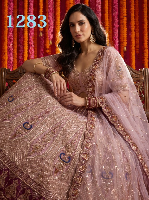 MITA D.NO 1199-1247-1258-1283-1284-1287 WHOLESALE DESIGNER ETHNIC WEAR LEHENGA CHOLI FOR DOR EXPORT