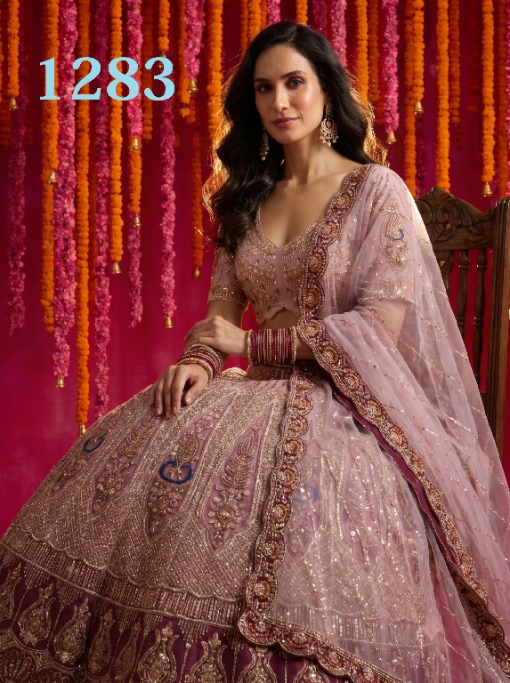 MITA D.NO 1199-1247-1258-1283-1284-1287 WHOLESALE DESIGNER ETHNIC WEAR LEHENGA CHOLI FOR DOR EXPORT