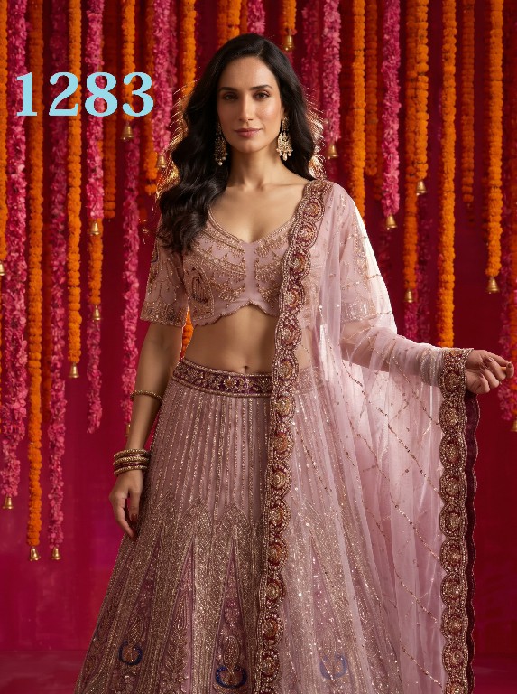 MITA D.NO 1199-1247-1258-1283-1284-1287 WHOLESALE DESIGNER ETHNIC WEAR LEHENGA CHOLI FOR DOR EXPORT