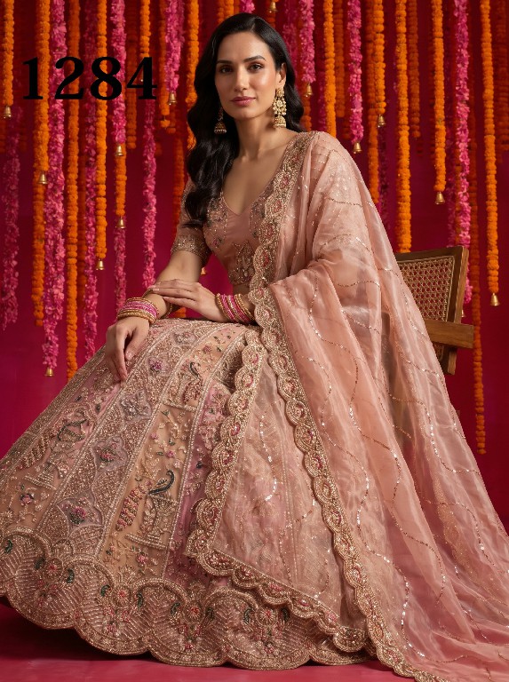 MITA D.NO 1199-1247-1258-1283-1284-1287 WHOLESALE DESIGNER ETHNIC WEAR LEHENGA CHOLI FOR DOR EXPORT