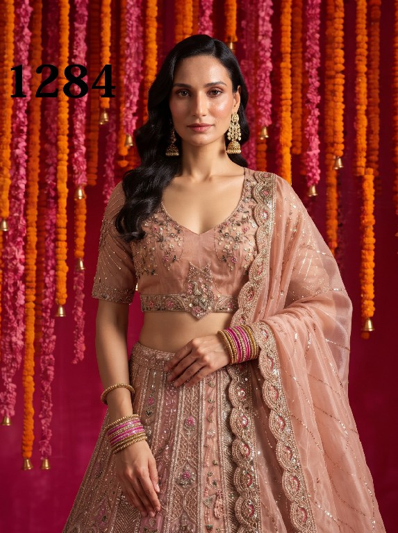 MITA D.NO 1199-1247-1258-1283-1284-1287 WHOLESALE DESIGNER ETHNIC WEAR LEHENGA CHOLI FOR DOR EXPORT
