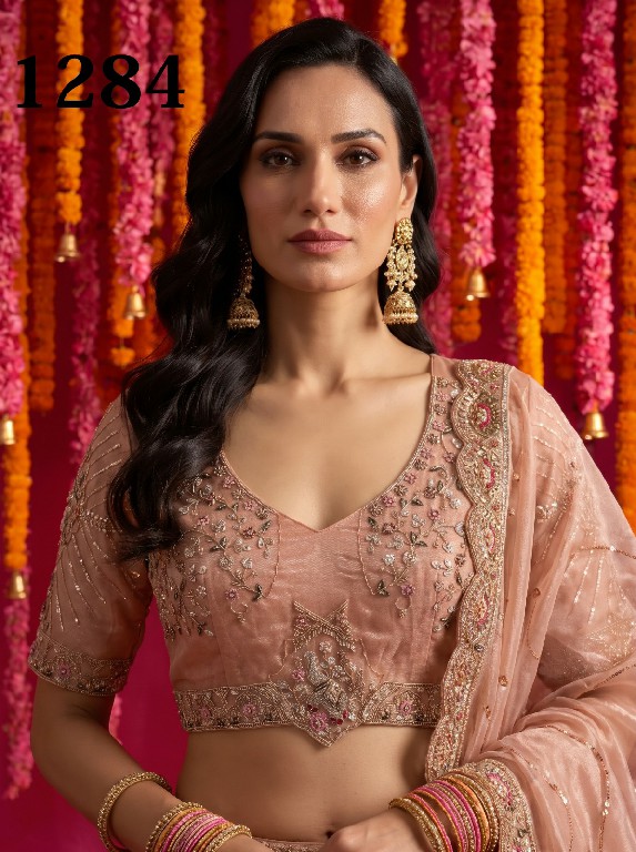 MITA D.NO 1199-1247-1258-1283-1284-1287 WHOLESALE DESIGNER ETHNIC WEAR LEHENGA CHOLI FOR DOR EXPORT