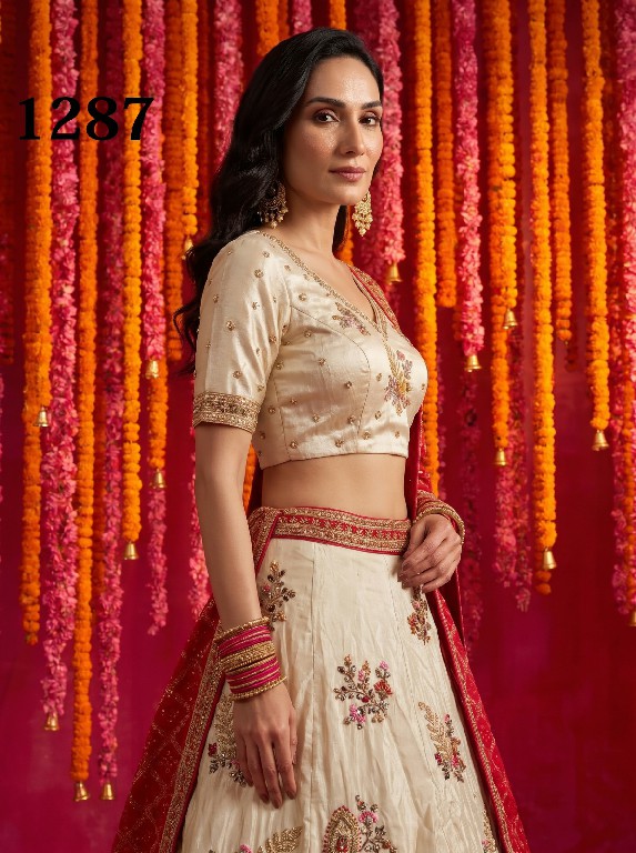 MITA D.NO 1199-1247-1258-1283-1284-1287 WHOLESALE DESIGNER ETHNIC WEAR LEHENGA CHOLI FOR DOR EXPORT