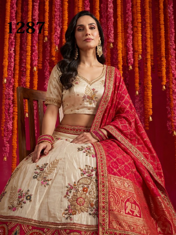 MITA D.NO 1199-1247-1258-1283-1284-1287 WHOLESALE DESIGNER ETHNIC WEAR LEHENGA CHOLI FOR DOR EXPORT