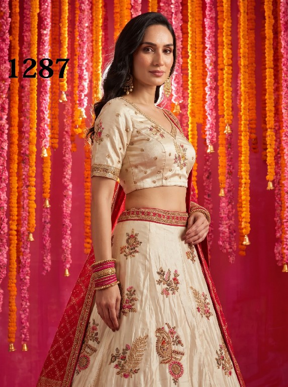 MITA D.NO 1199-1247-1258-1283-1284-1287 WHOLESALE DESIGNER ETHNIC WEAR LEHENGA CHOLI FOR DOR EXPORT