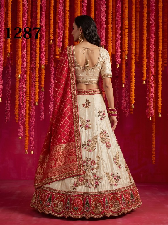 MITA D.NO 1199-1247-1258-1283-1284-1287 WHOLESALE DESIGNER ETHNIC WEAR LEHENGA CHOLI FOR DOR EXPORT