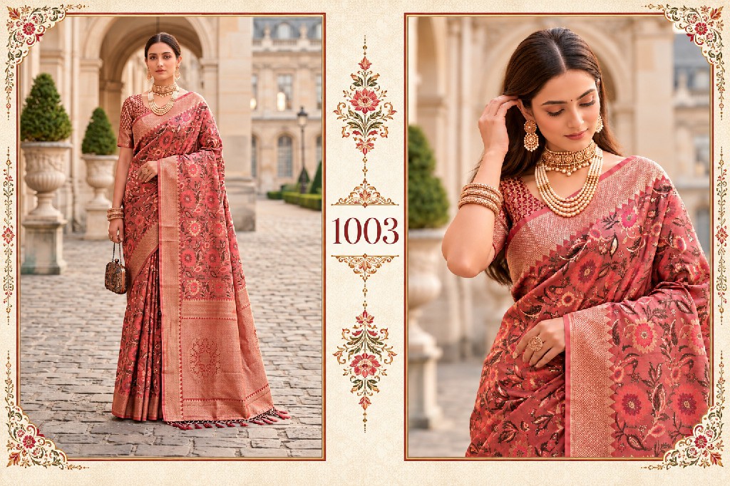 BUNAWAT NAJRANA VOL 1 WHOLESALE BANARASI SILK FUNCTION WEAR INDIAN SAREES FOR WOMEN SUPPLIER