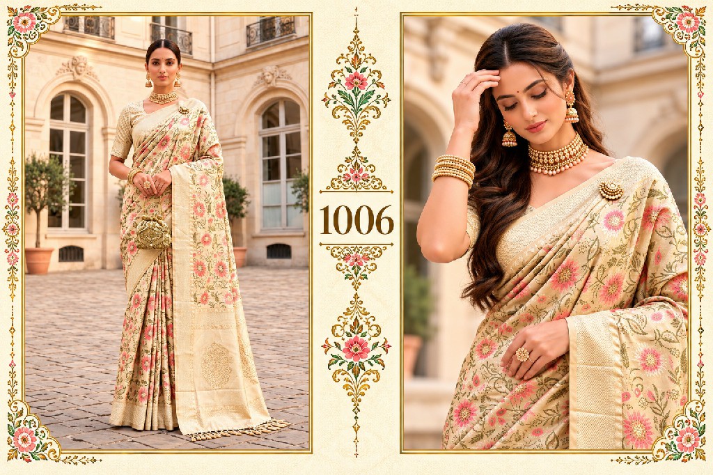 BUNAWAT NAJRANA VOL 1 WHOLESALE BANARASI SILK FUNCTION WEAR INDIAN SAREES FOR WOMEN SUPPLIER